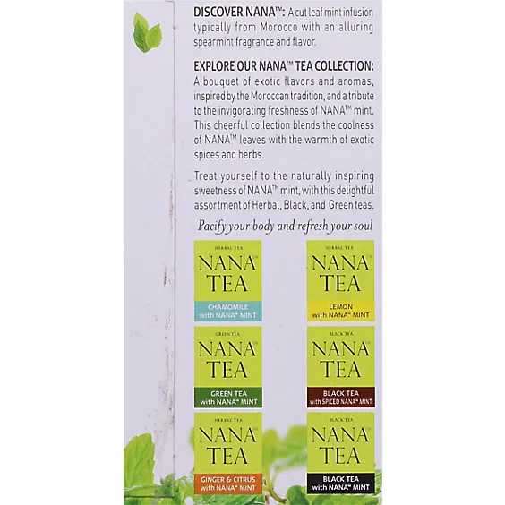 Black Tea With Nana Mint (20 CT) - Image 3