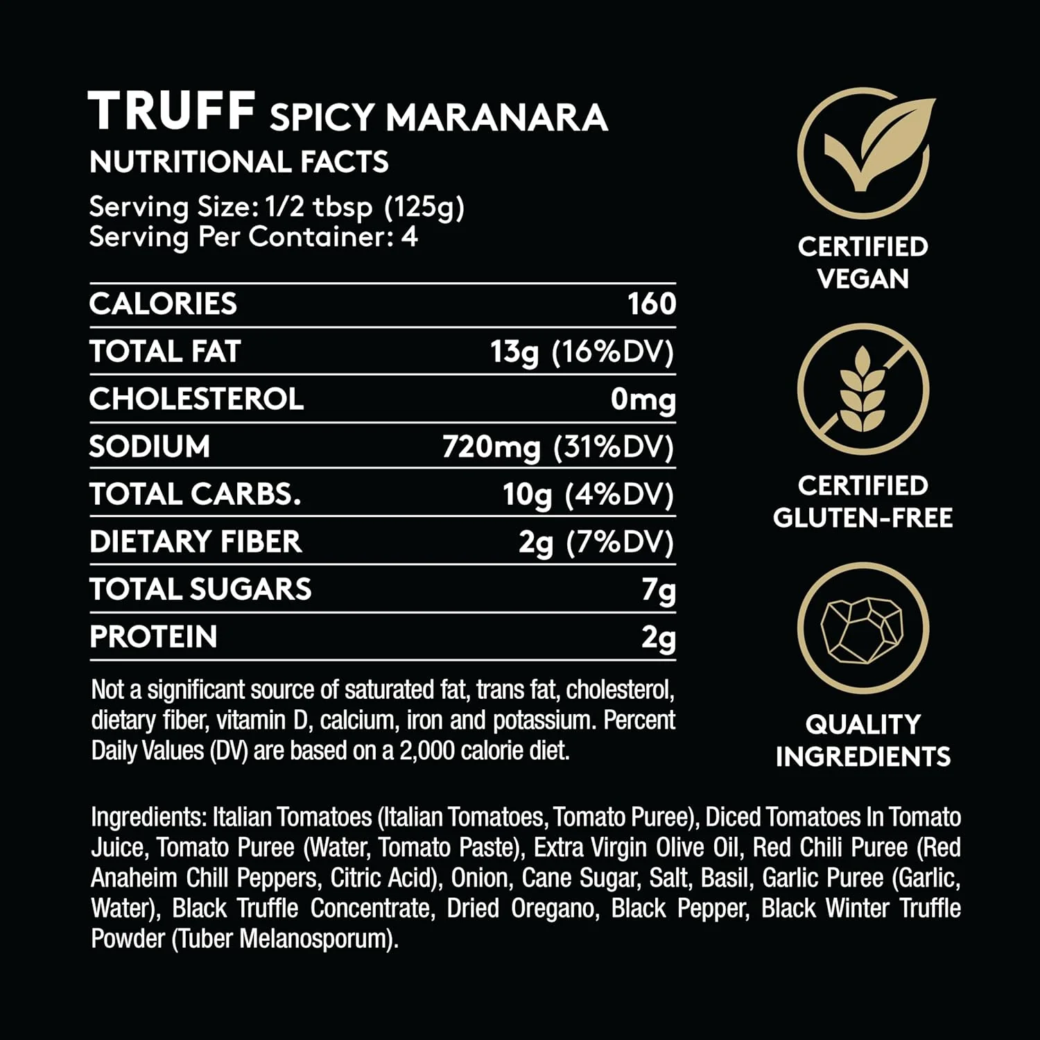 Black Truffle Spicy Marinara - Image 3