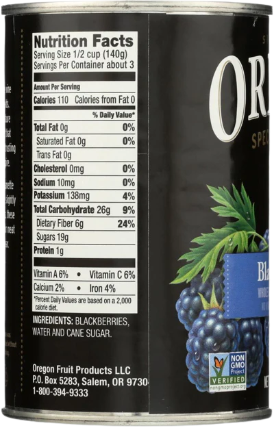 Blackberries In Light Syrup - Image 2