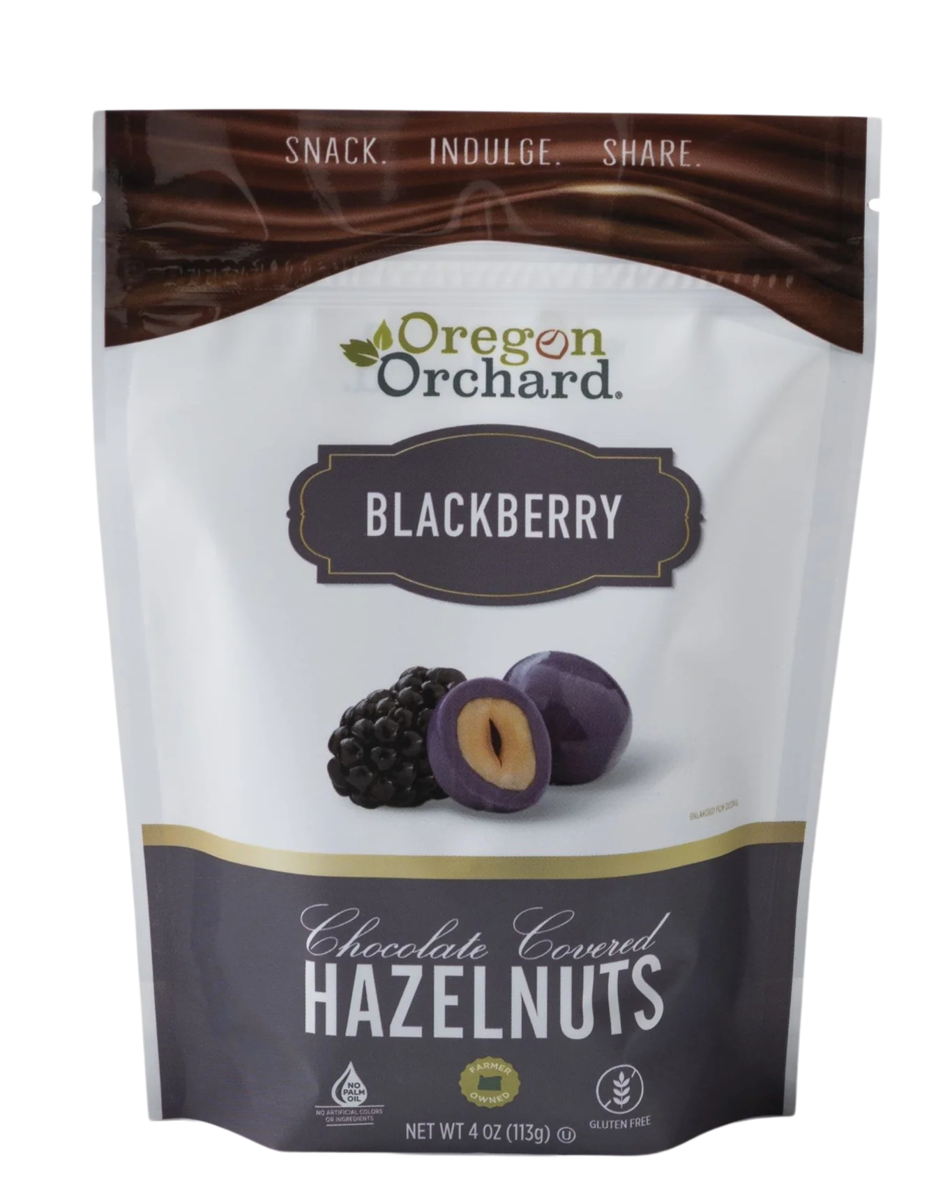 Blackberry Chocolate Hazelnuts