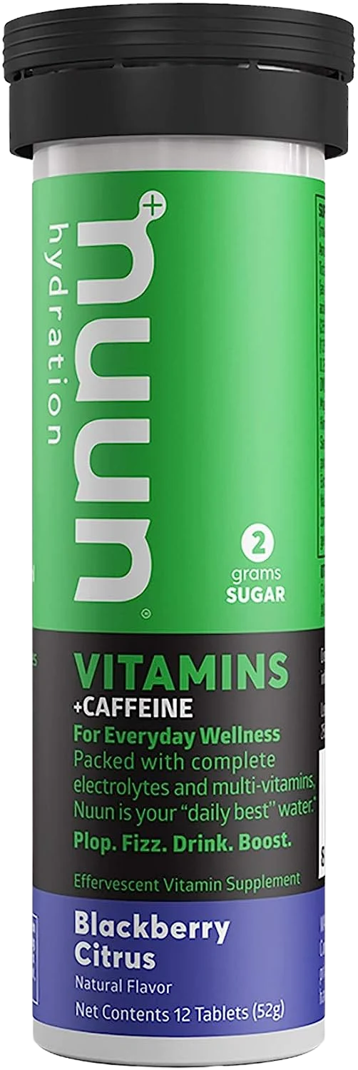 Blackberry Citrus Caffeine Vitamins (8 Pack)