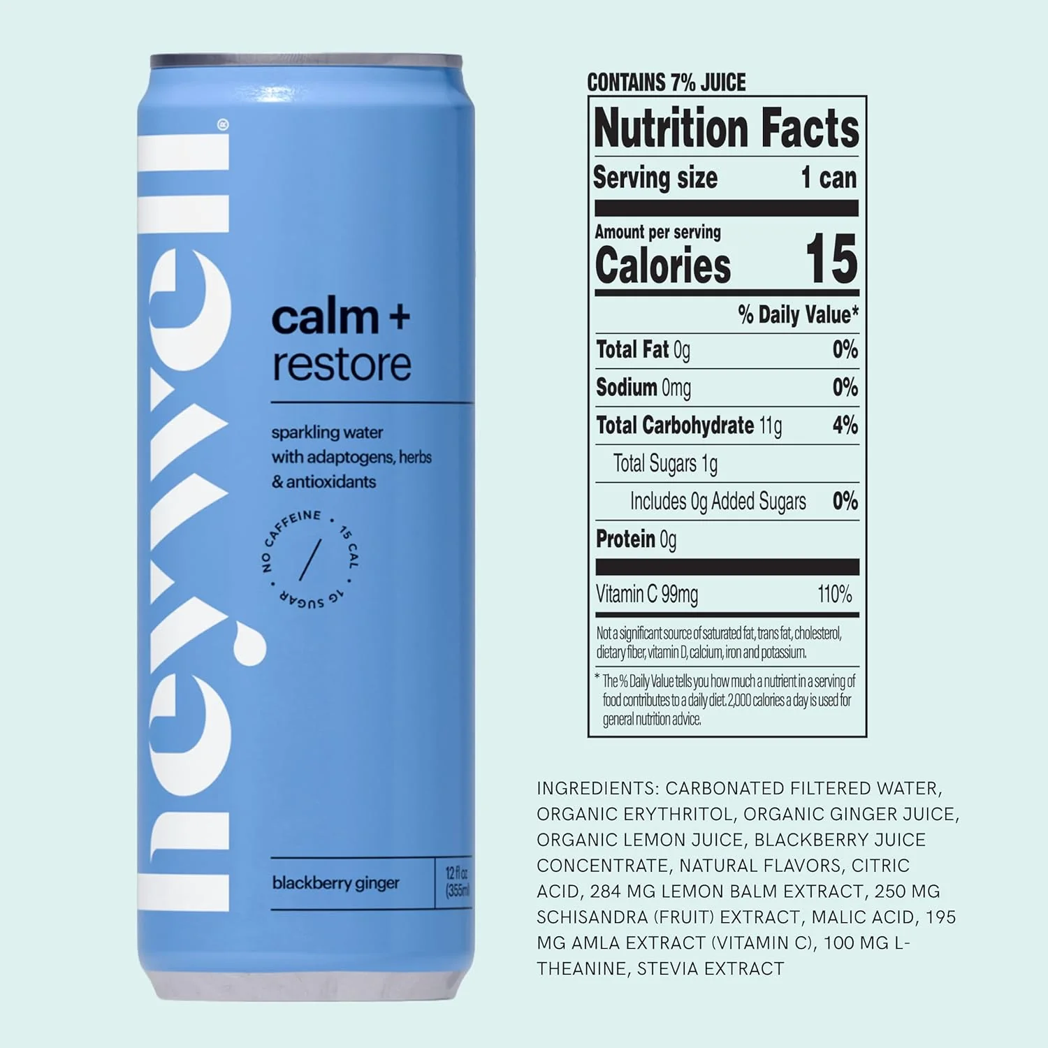 Blackberry Ginger Sparkling Water (12 CT) - Image 6