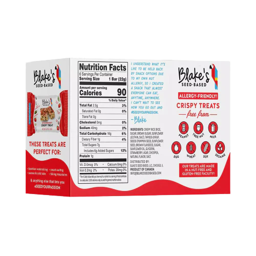 Strawberry Rice Crispy Treat Bars (6 CT) - Image 3