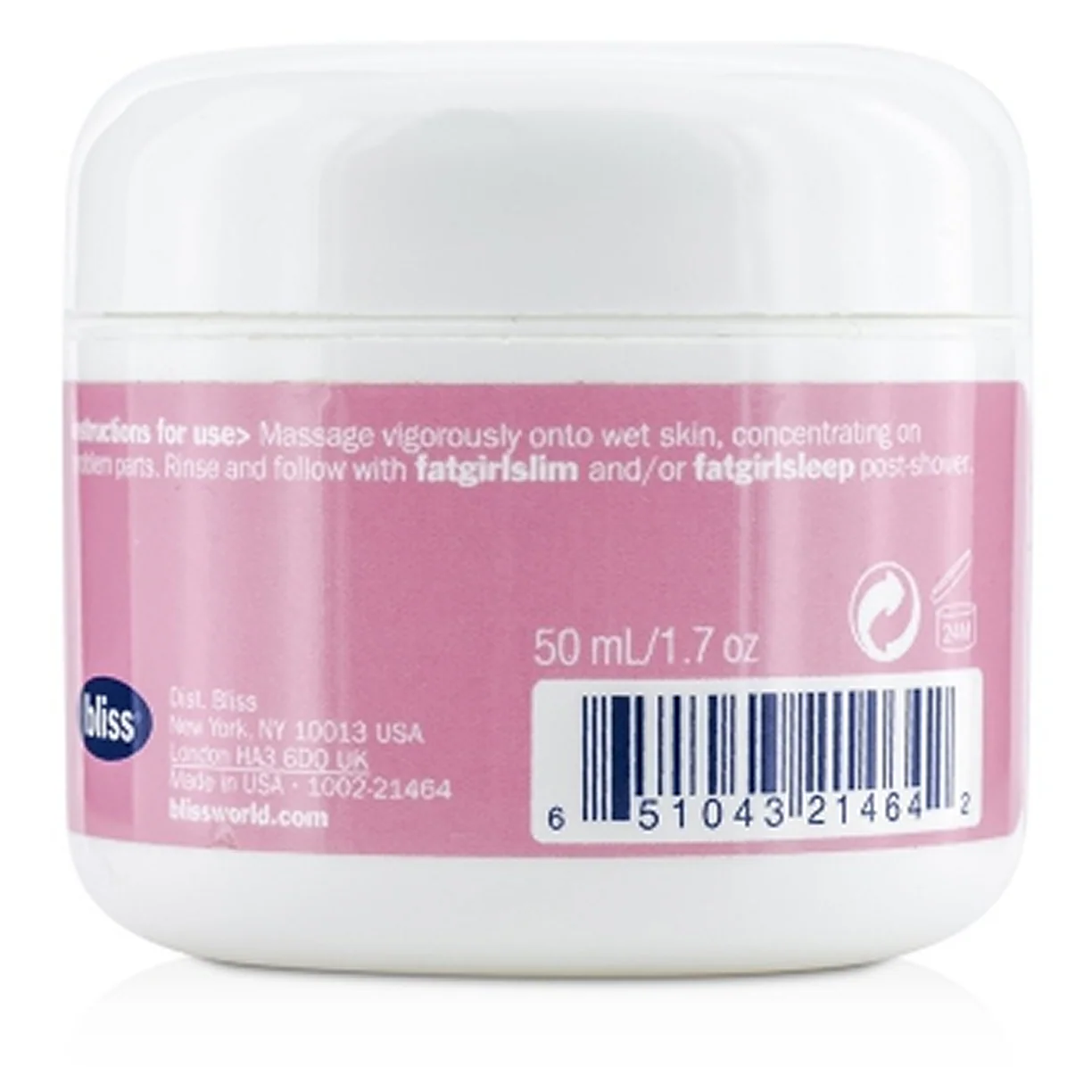 Bliss Fat Girl Scrub Skin Smoothing Stimulating Body Exfoliator - Image 2
