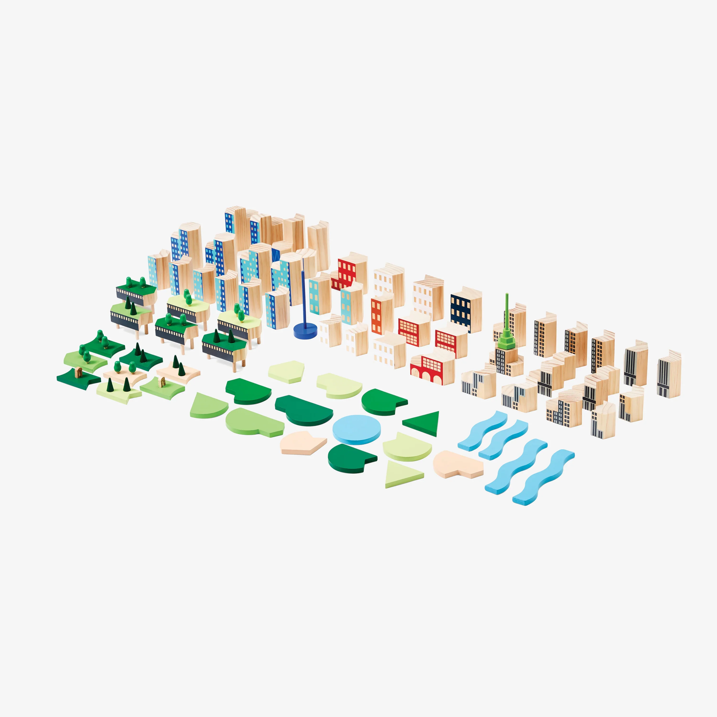 Blockitecture Wooden Play Set - Big Apple - Image 3