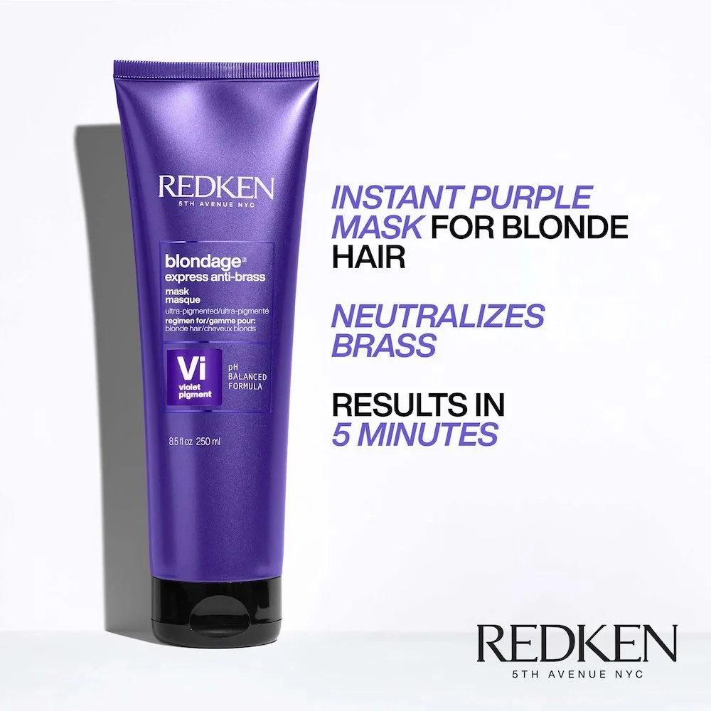 Blondage Express Anti-Brass Purple Hair Mask - Image 3