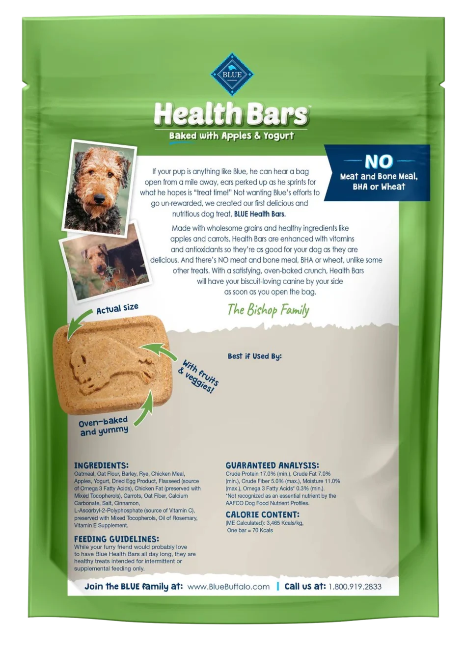 Dog Treats Apple Yogurt Health Bars - Image 5