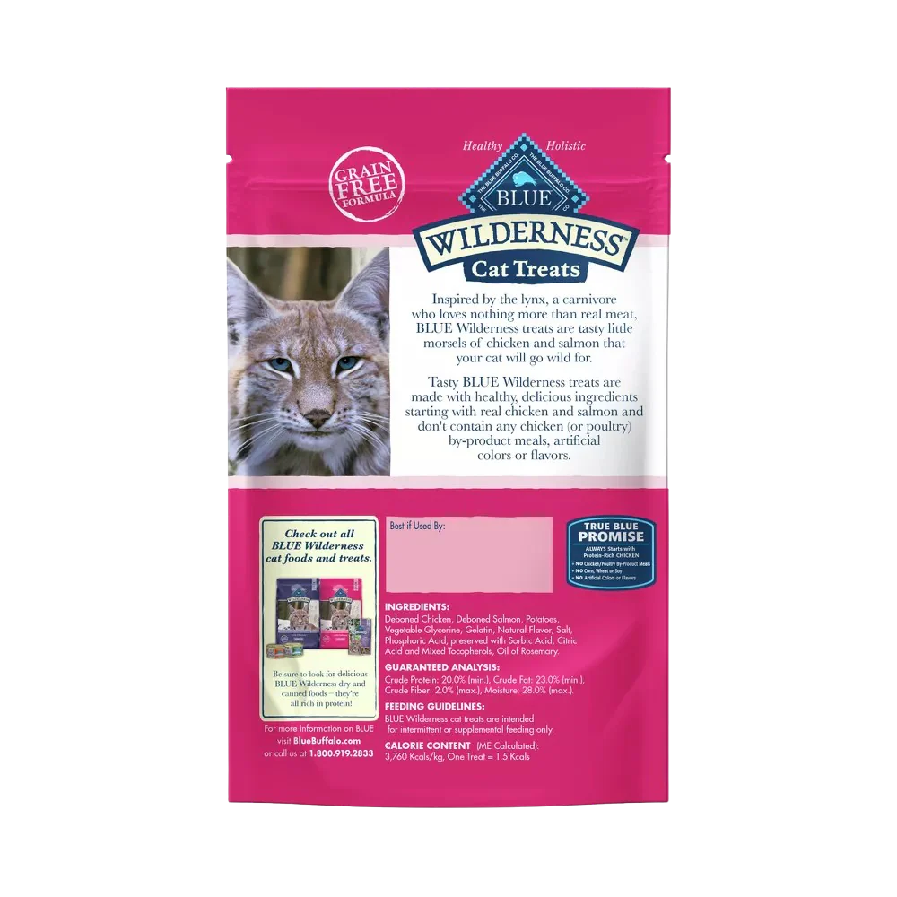Grain Free Chicken & Salmon Recipe Soft Cat Treats - Image 2