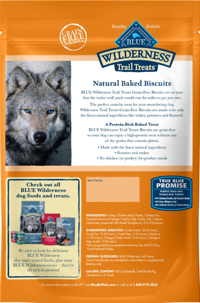 Grain-Free Turkey Biscuits Dog Treats - Image 2