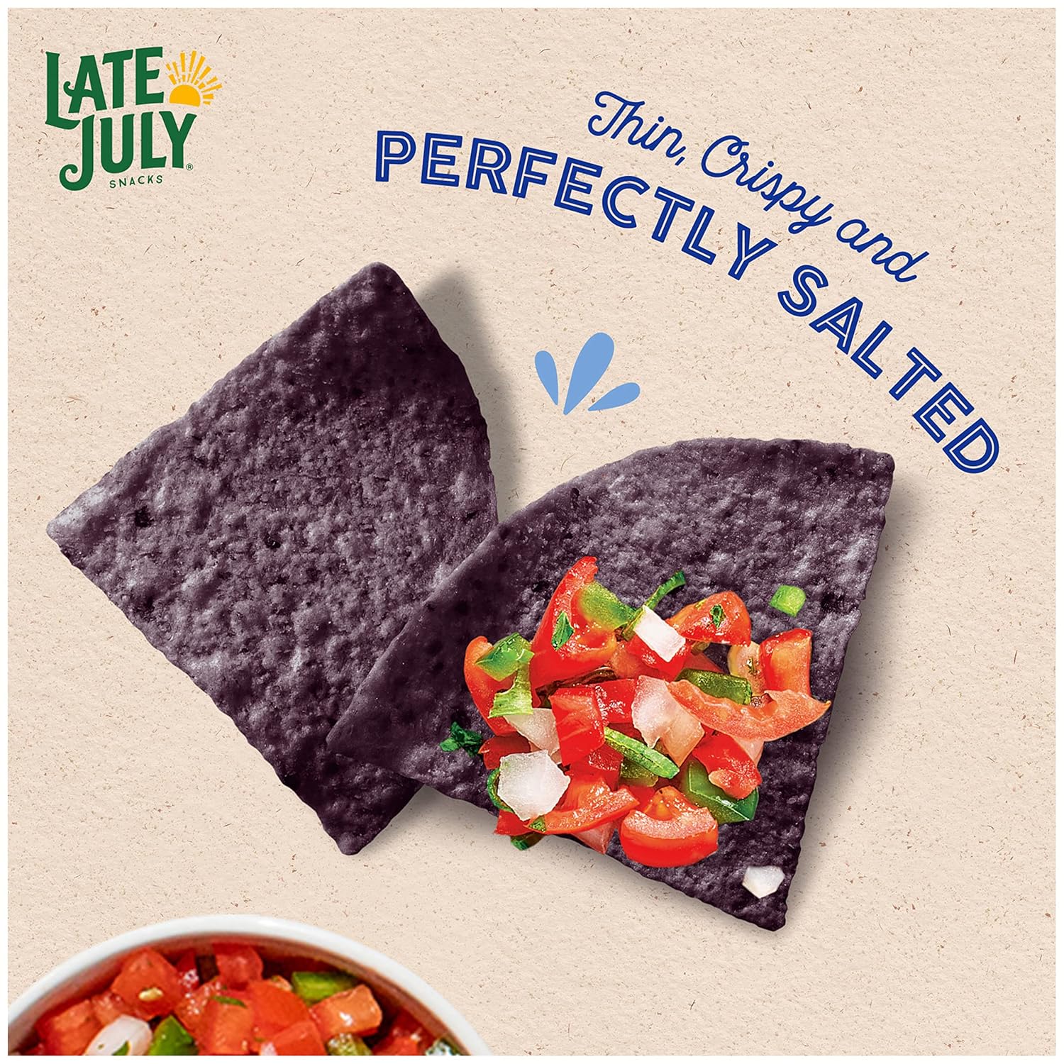 Organic Blue Corn Tortilla Chips - Image 2