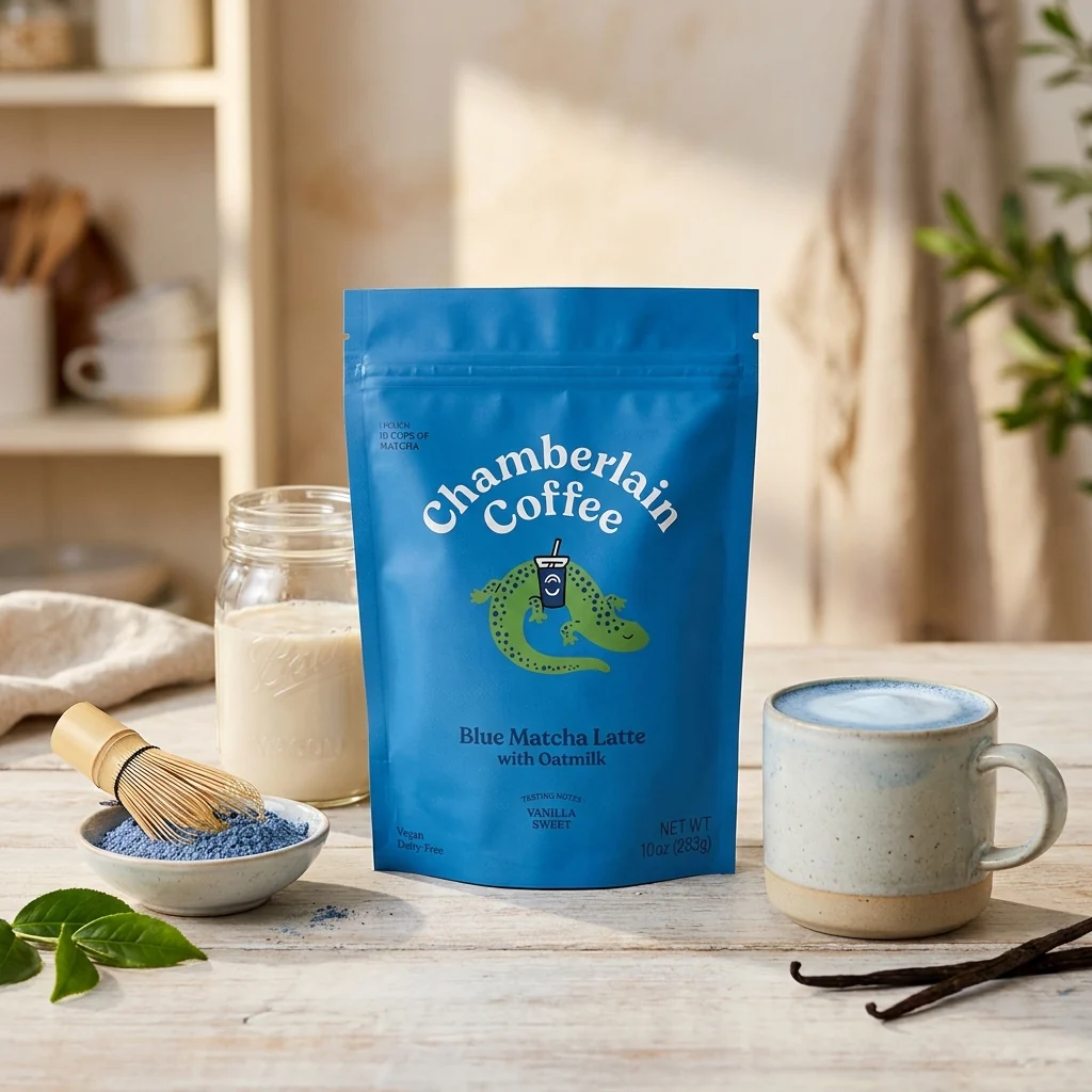 Blue Matcha Latte - Image 3