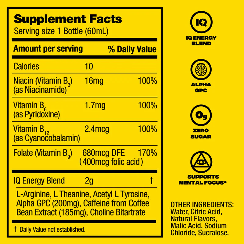 Blue Raspberry Energy Drink (12 Pack) - Image 2