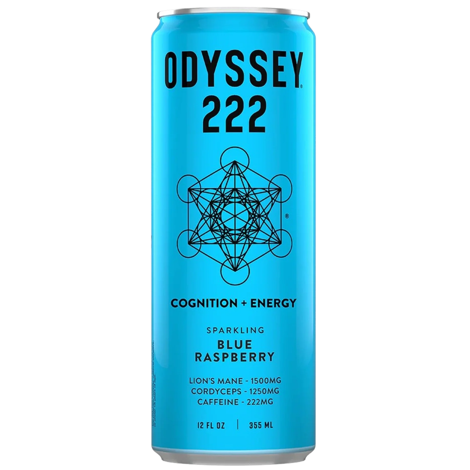 Blue Raspberry Sparkling Energy Drink