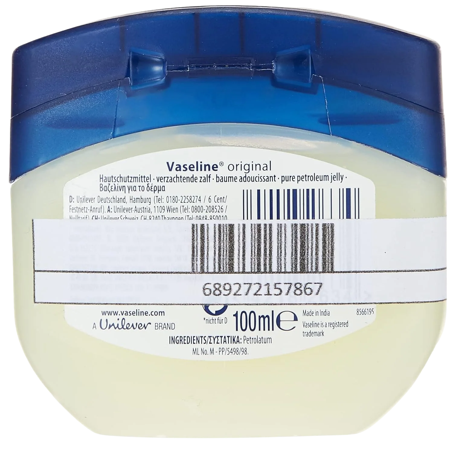 Blue Seal Pure Petroleum Jelly - Original - Image 2