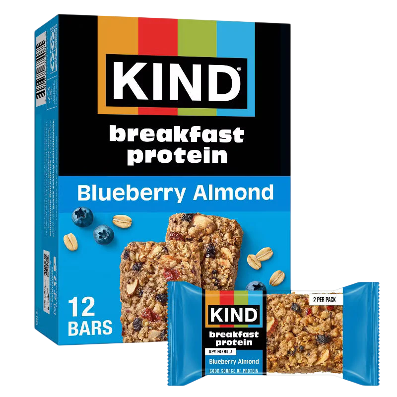 Blueberry Almond Breakfast Bars (12 CT)