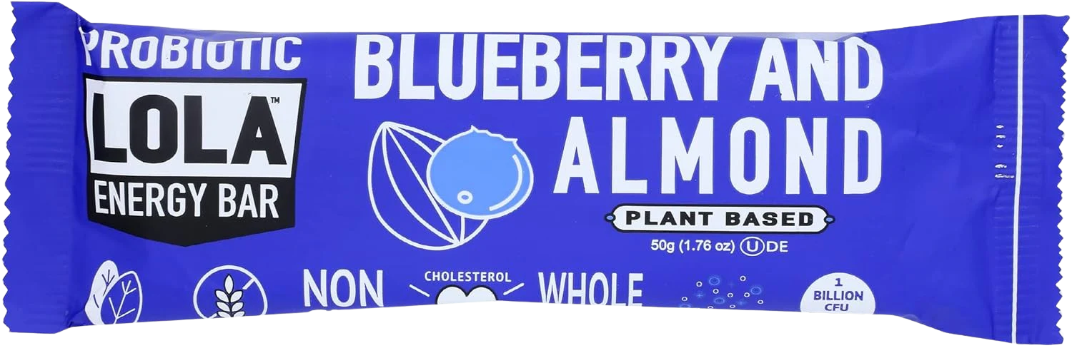 Blueberry and Almond Probiotics Energy Bar (12 CT) - Image 2