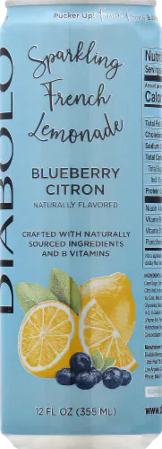 Blueberry Citron Sparkling Lemonade (4 Pack) - Image 2