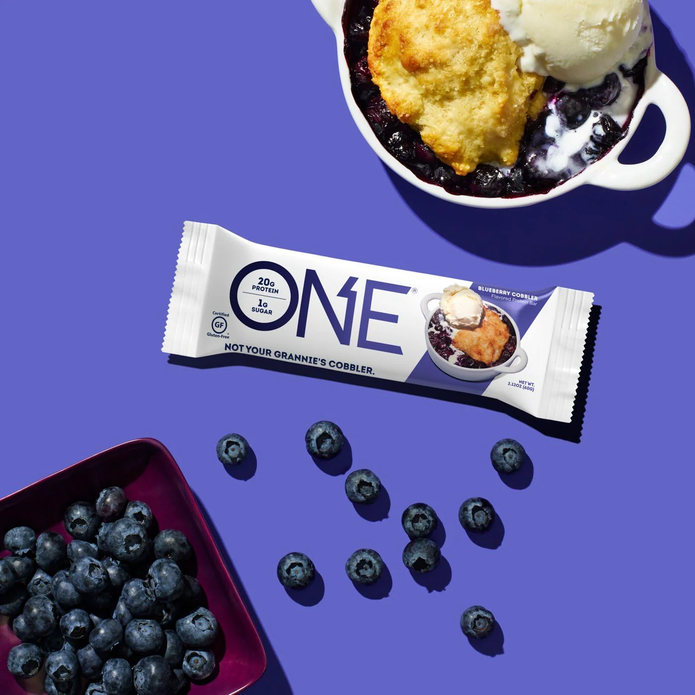 Blueberry Cobbler Protein Bar (4 CT) - Image 4