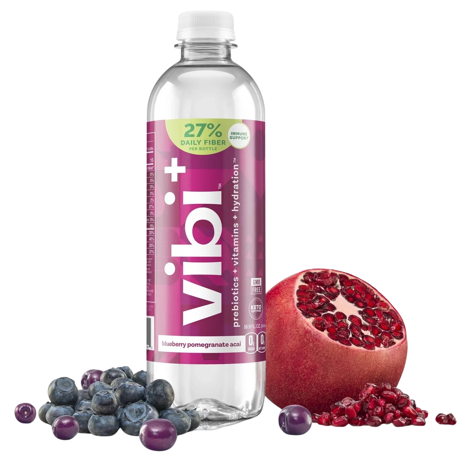 Blueberry Pomegranate Acai Prebiotic Beverage - Image 2