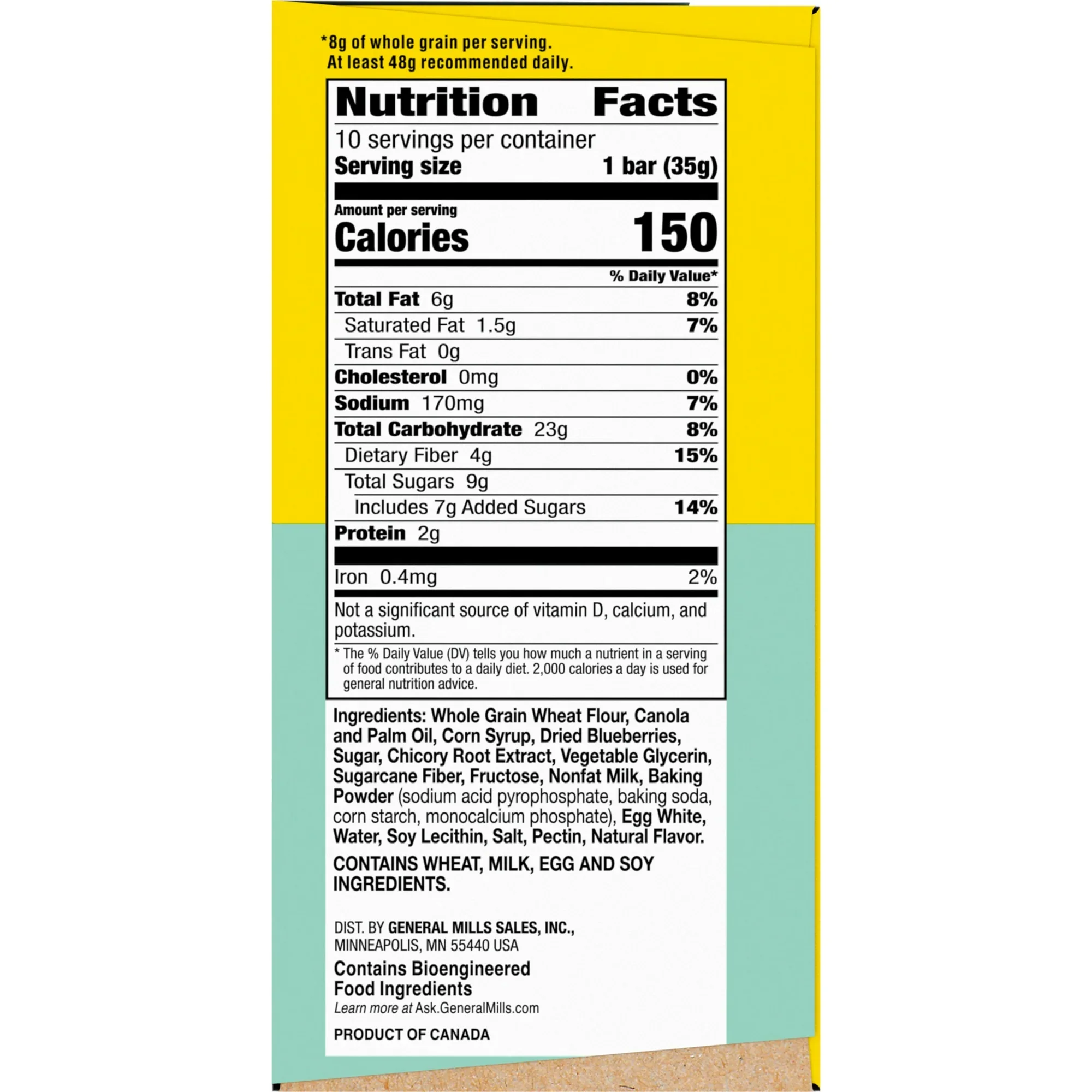 Soft-Baked Muffin Bars - Blueberry (10 CT) - Image 3