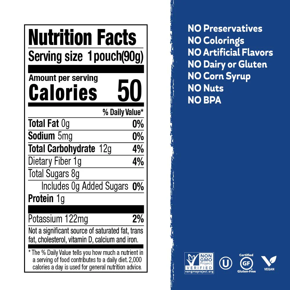 Blueberry, Sweet Potato & Apple Pouches (18 Pack) - Image 5