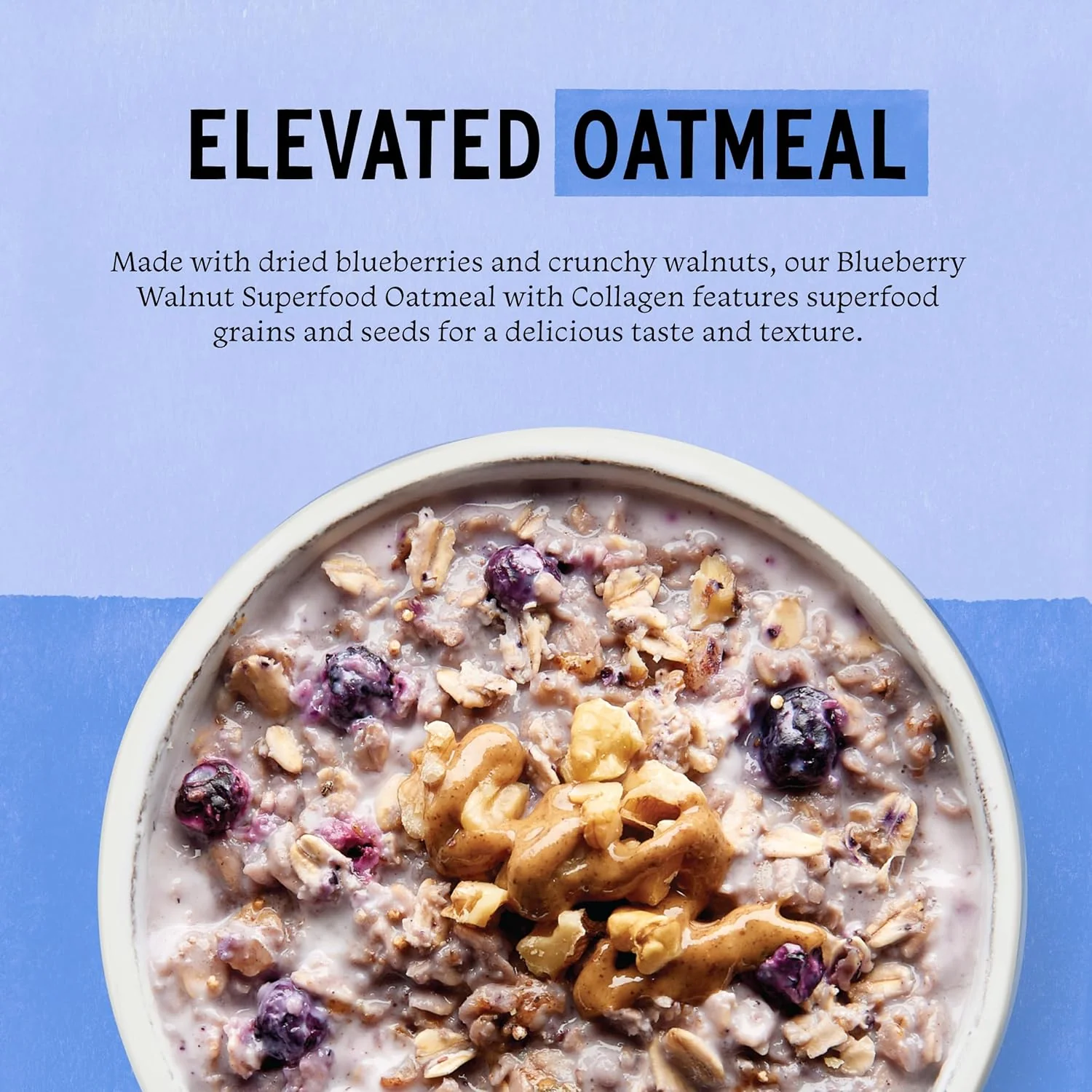 Blueberry Walnut Superfood Instant Oatmeal - Image 2