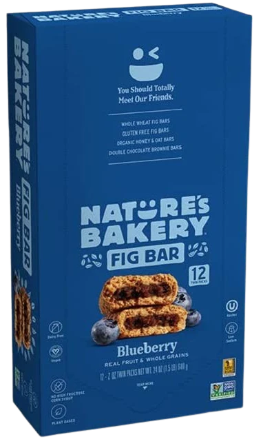 Blueberry Whole Wheat Fig Bar (12CT)