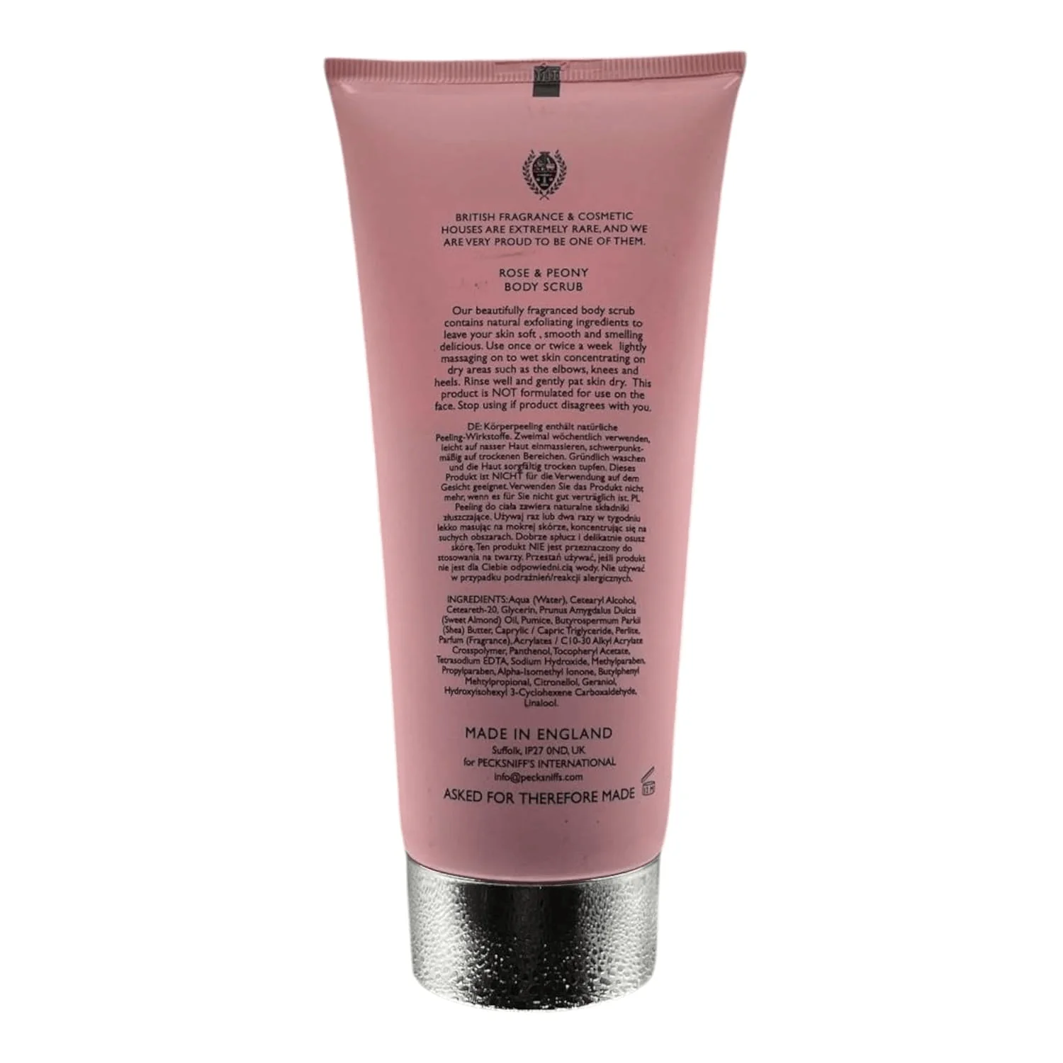 Body Scrub - Rose & Peony - Image 2