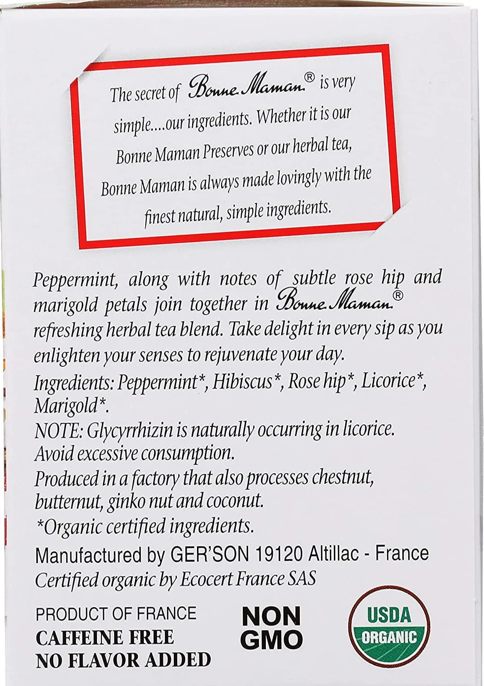 Organic Vitality Herbal Tea 16Ct - Image 3