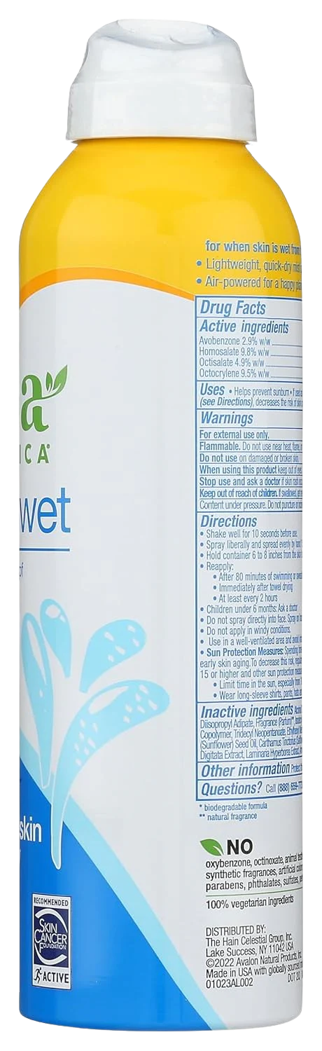 Botanica While Wet Sunscreen Spray SPF 30 - Image 2