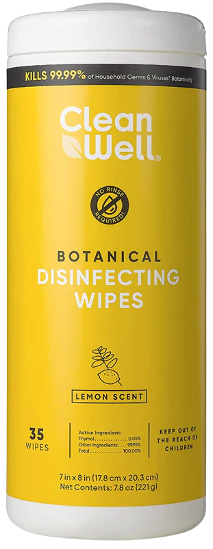Cleanwell Disinfecting Wipes