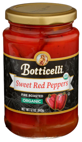 Organic Fire Roasted Sweet Red Peppers