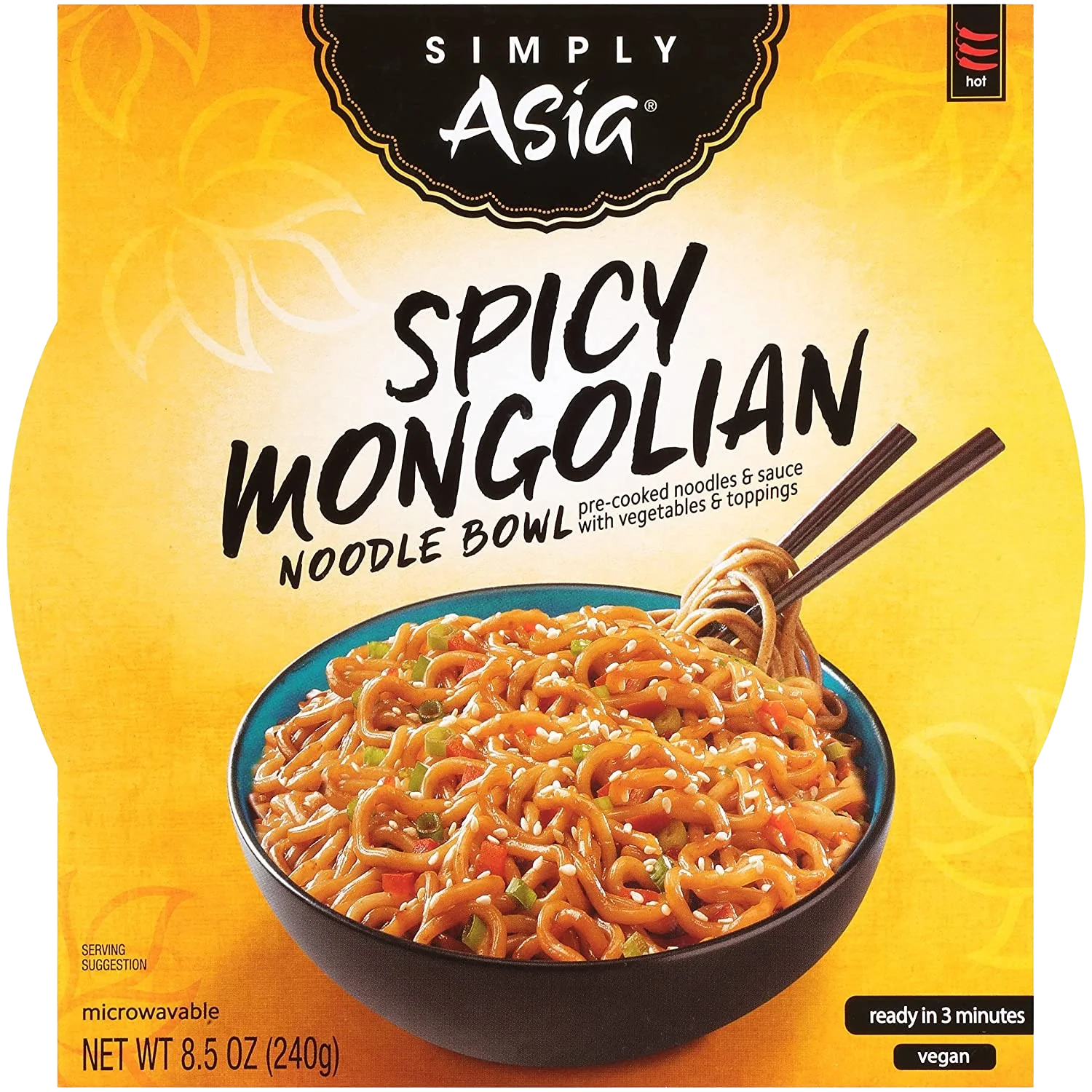 Spicy Mongolian Noodle Bowl (6 Pack) - Image 2