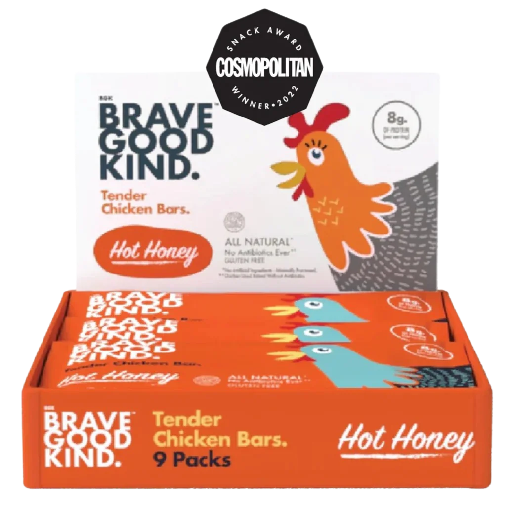 Tender Chicken Bars Hot Honey Flavor (9 Pack)