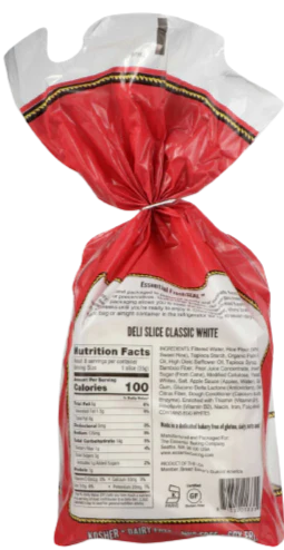 Bread Classic White Deli Gf - Image 2