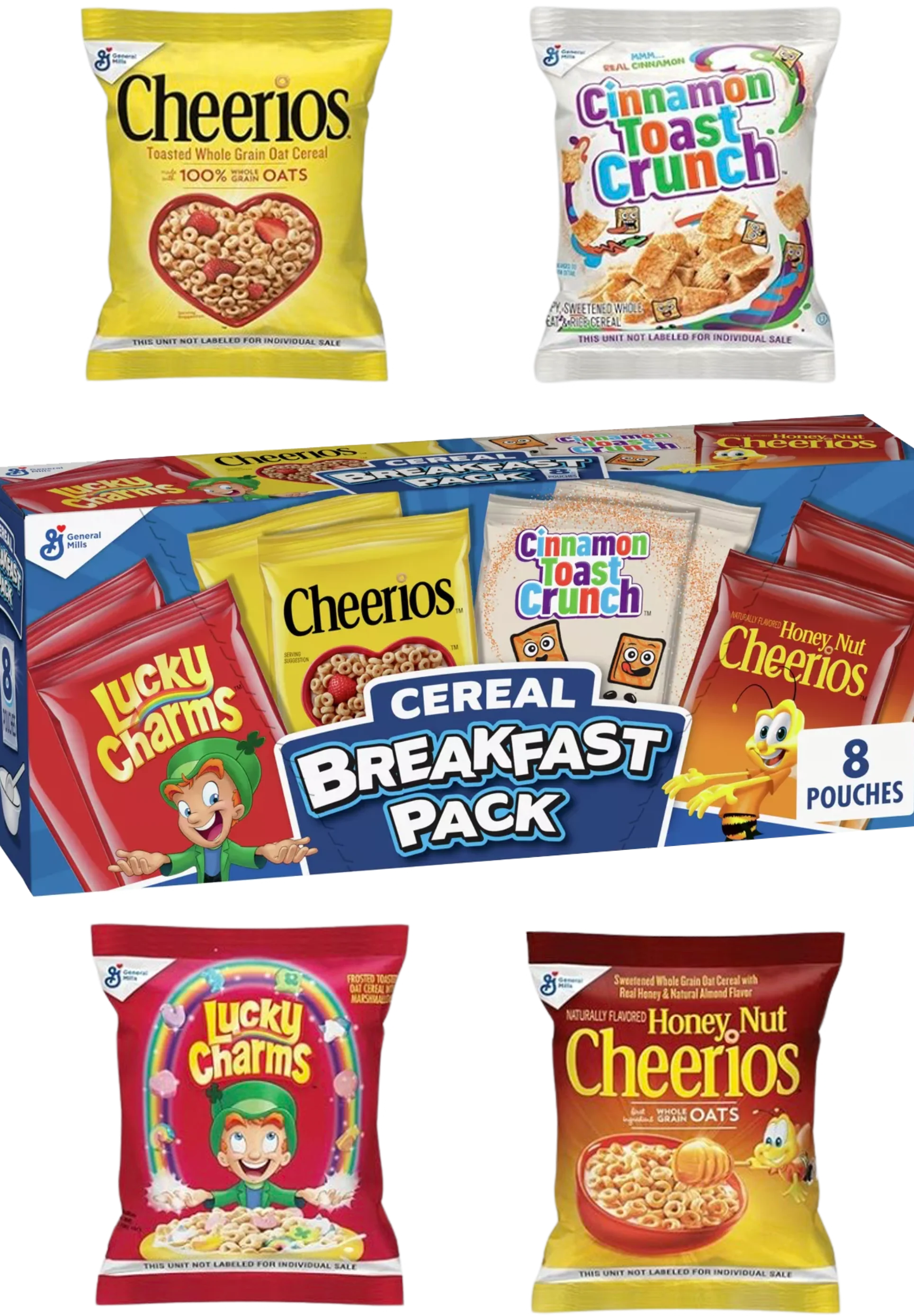 Breakfast Cereal Variety Pack (8CT) - Image 2