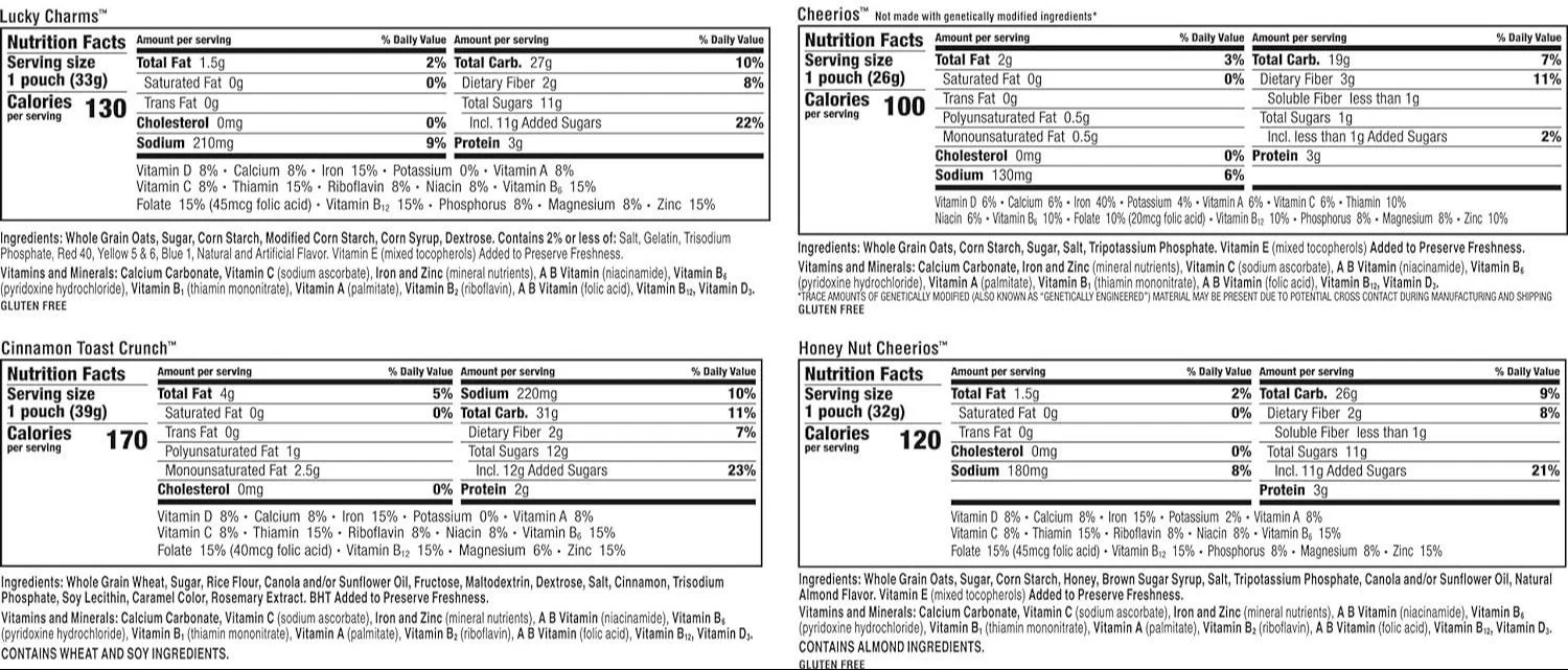 Breakfast Cereal Variety Pack (8CT) - Image 4