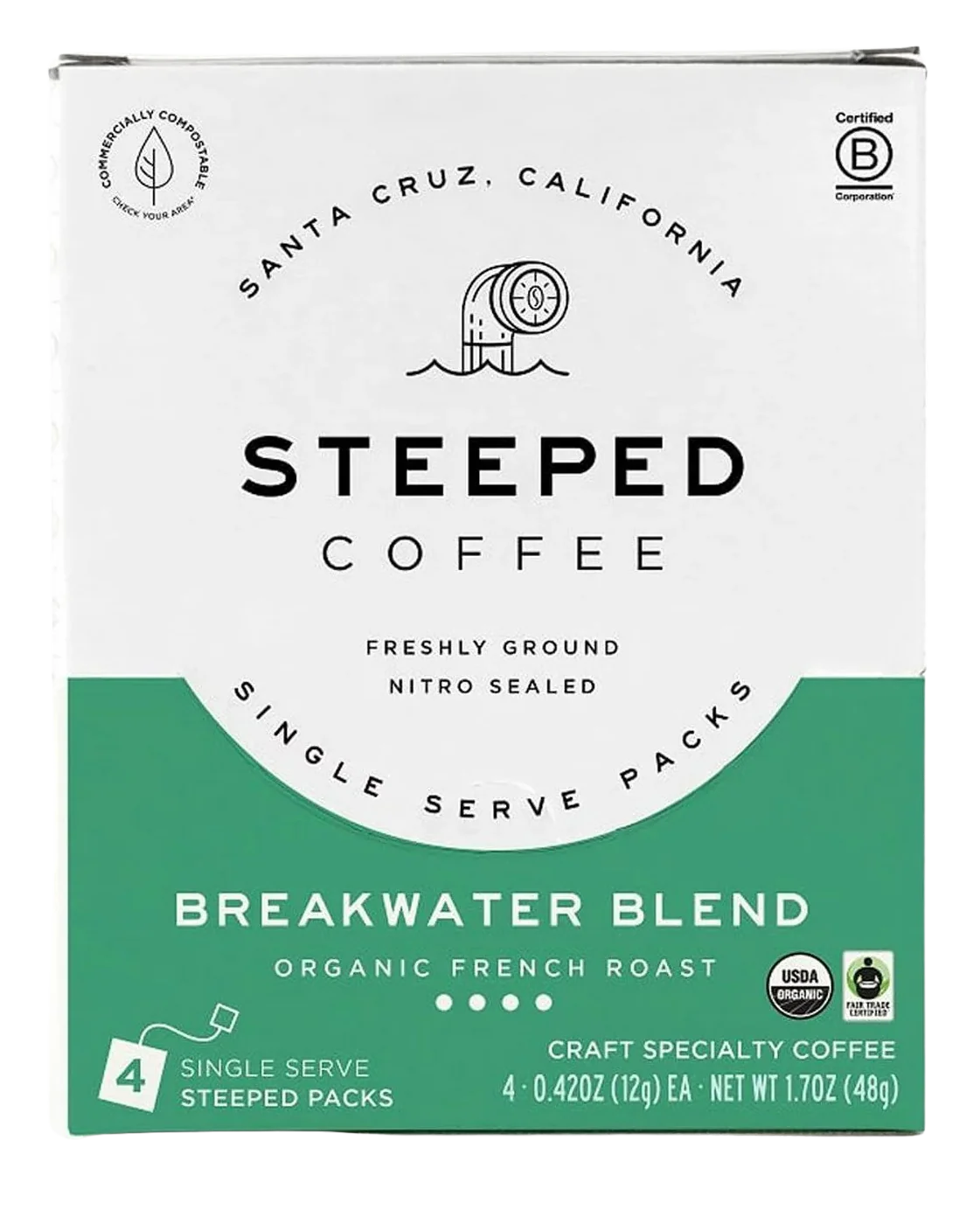 Breakwater Blend French Roast Coffee (4 CT)