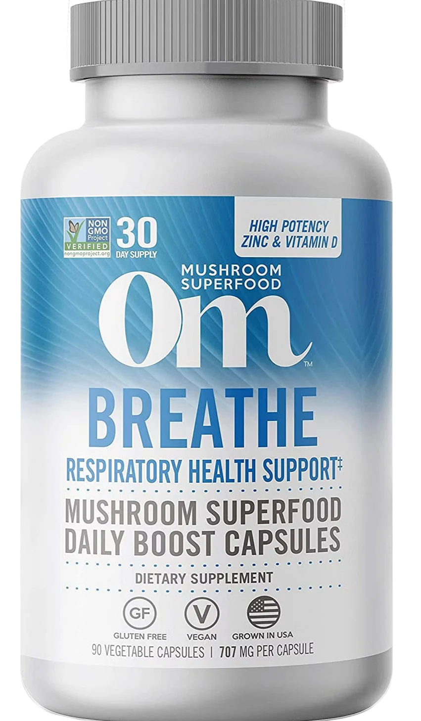 Breathe Mushroom Superfood Capsules