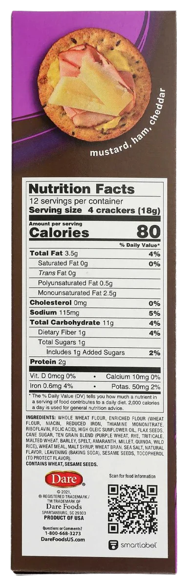 Breton Multigrain Crackers - Image 2
