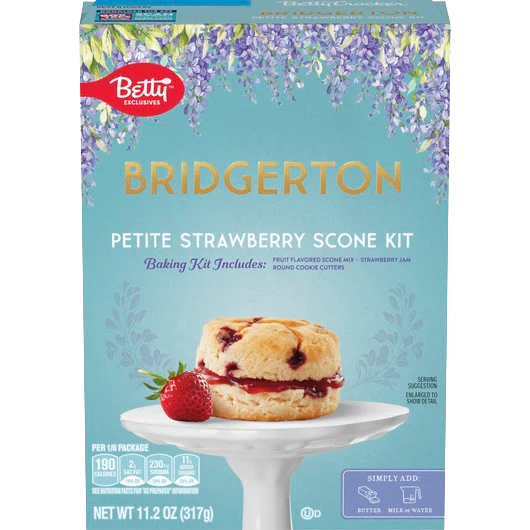 Bridgerton Petite Strawberry Scone Baking Kit