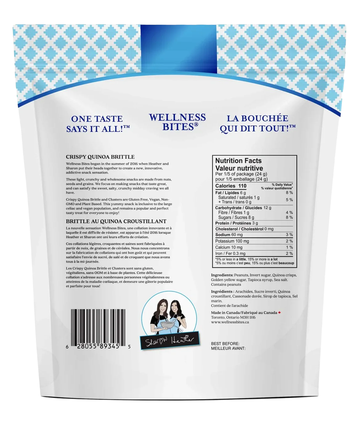 Crispy Quinoa Brittle Peanut Crunch - Image 2