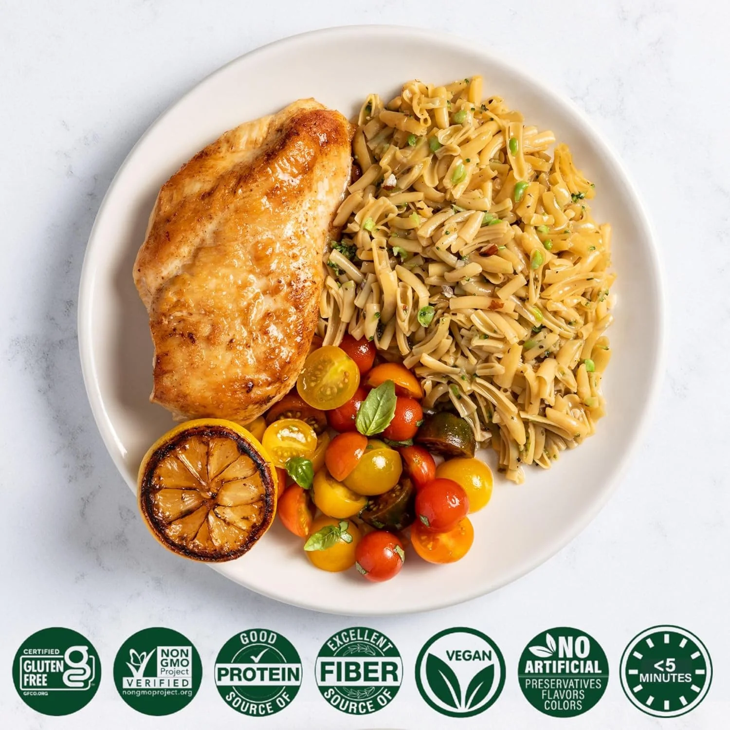 Broccoli & Almonds Pasta Side (8 Pack) - Image 3