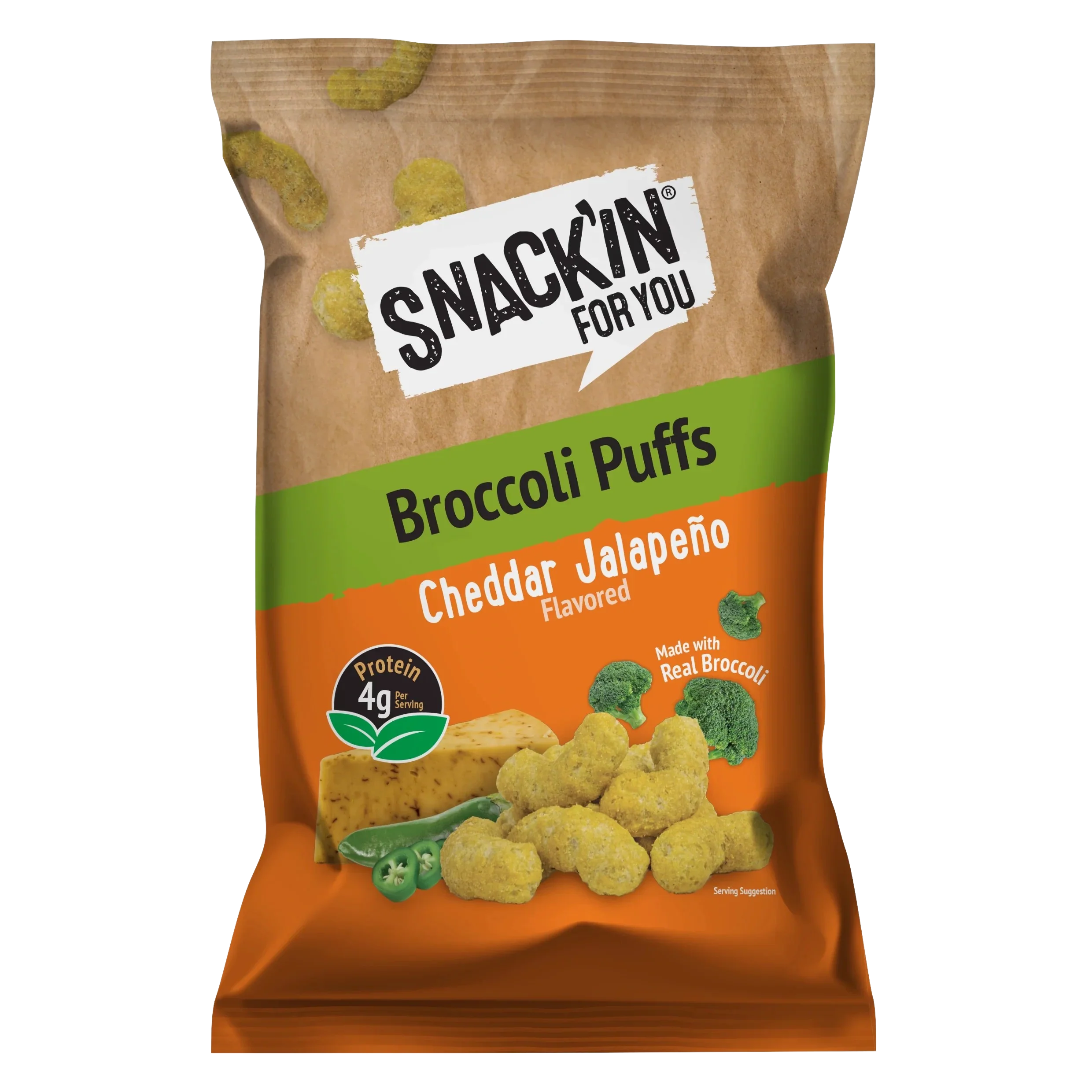 Broccoli Puffs - Sour Cream Jalapeno Cheddar