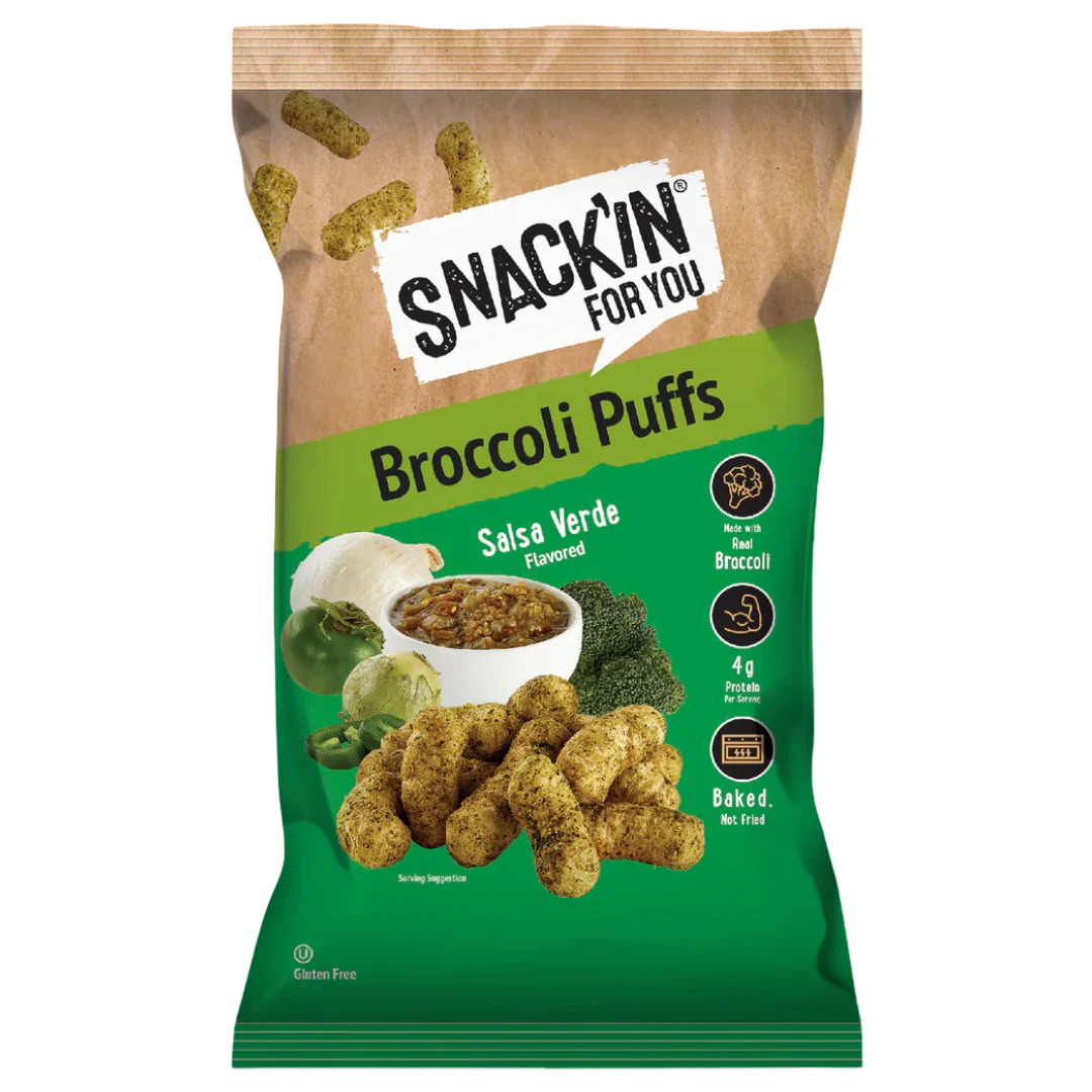 Broccoli Puffs Salsa Verde