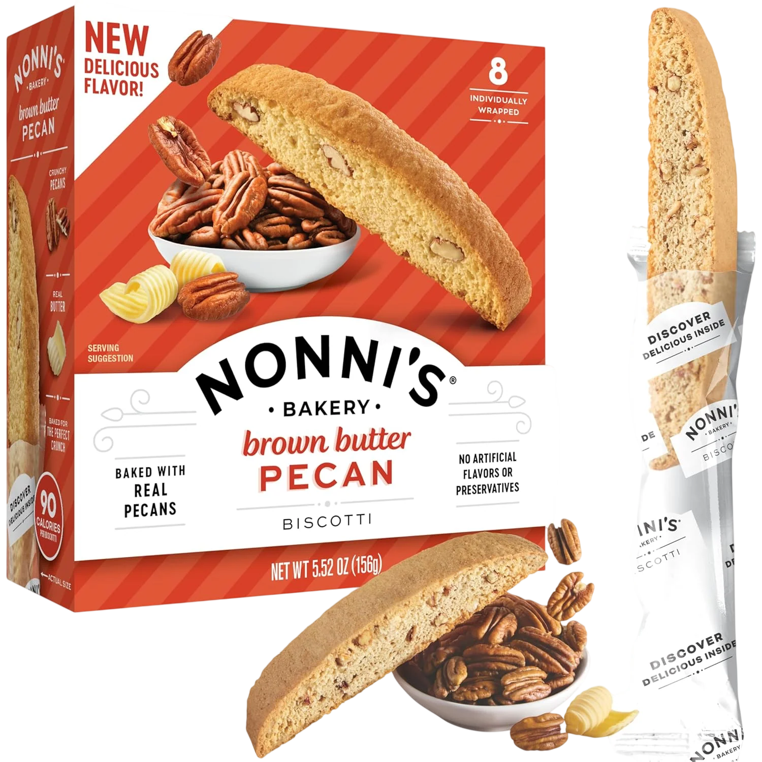 Brown Butter Pecan Biscotti