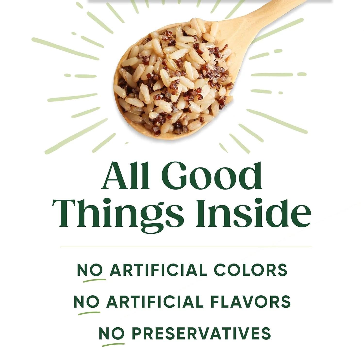 Family Size Brown Rice & Quinoa With Garlic - Image 4