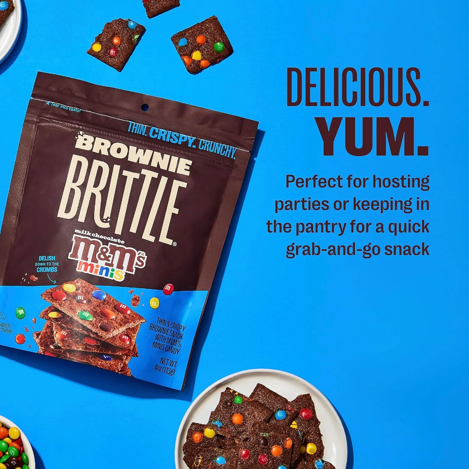 Brownie Brittle with M&M's Minis - Image 2