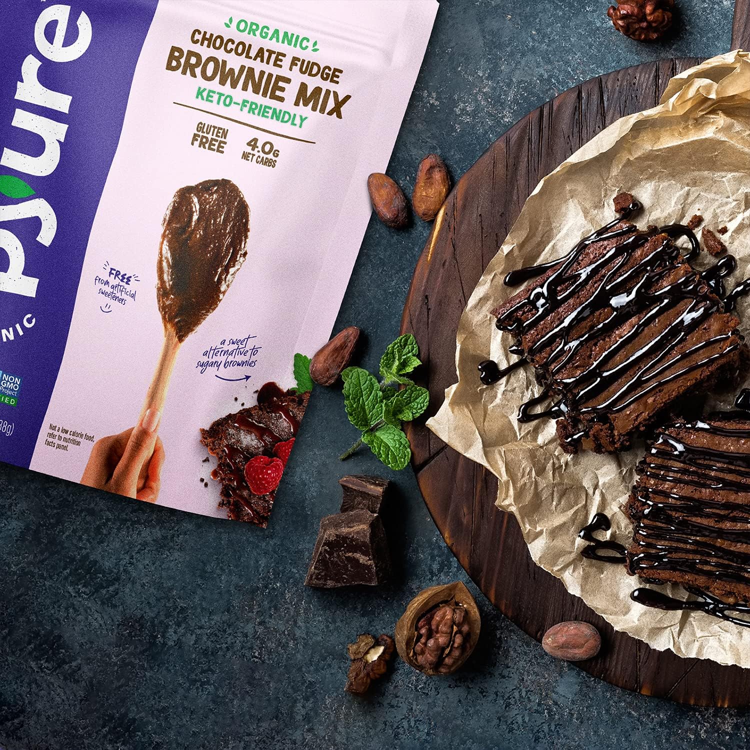 Brownie Mix Chocolate Fudge - Image 3