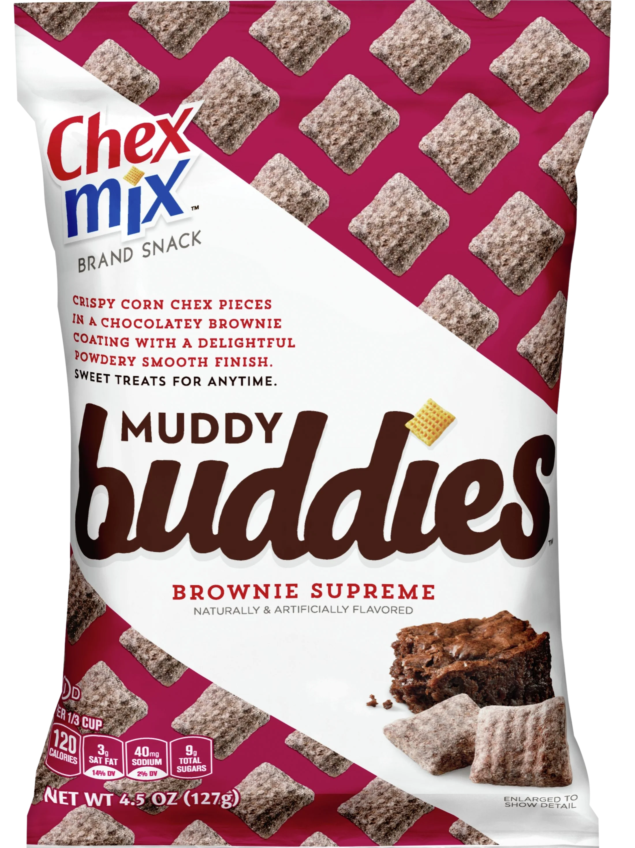 Brownie Supreme Muddy Buddies Snack Mix